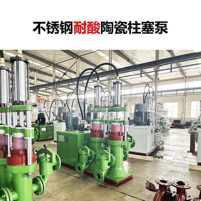 不銹鋼柱塞泵的特點