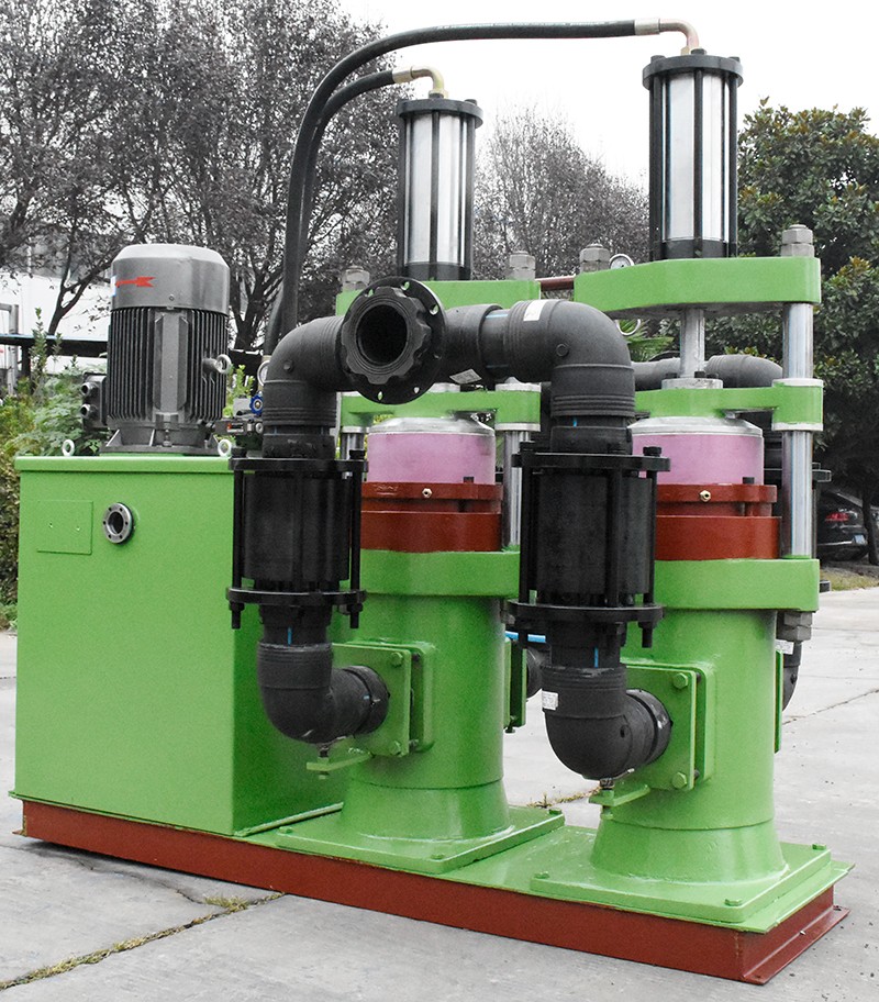 壓濾機節(jié)能進料泵，液壓陶瓷柱塞泥漿泵