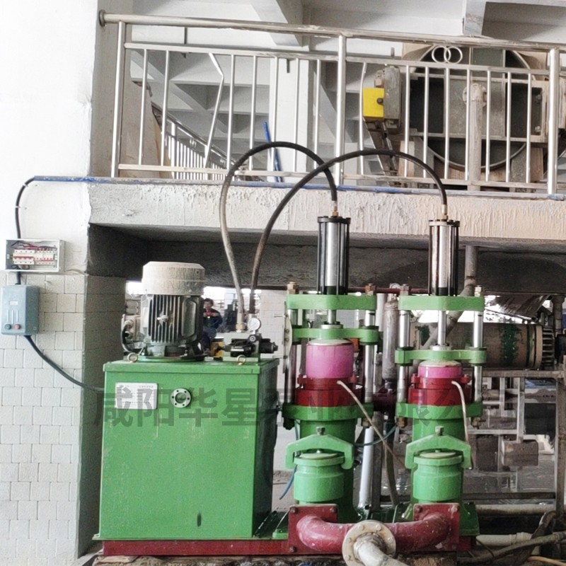 壓濾機節(jié)能進料泵，液壓陶瓷柱塞泥漿泵