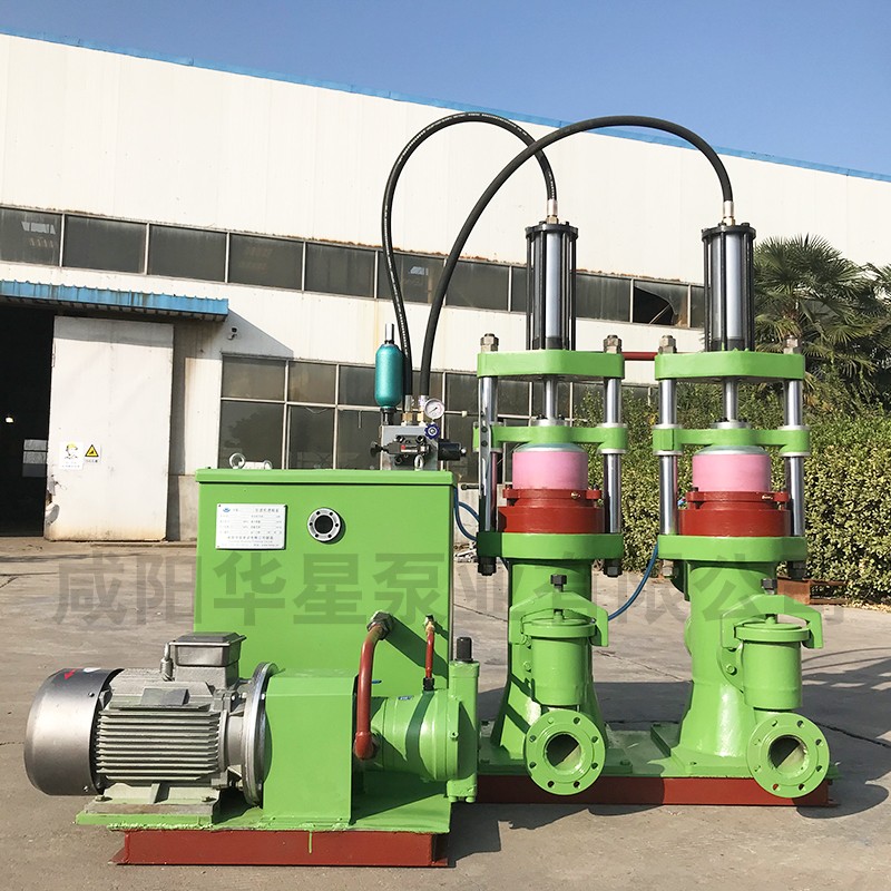 壓濾機節(jié)能進料泵，液壓陶瓷柱塞泥漿泵
